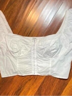 Garage Cropped Corset Top